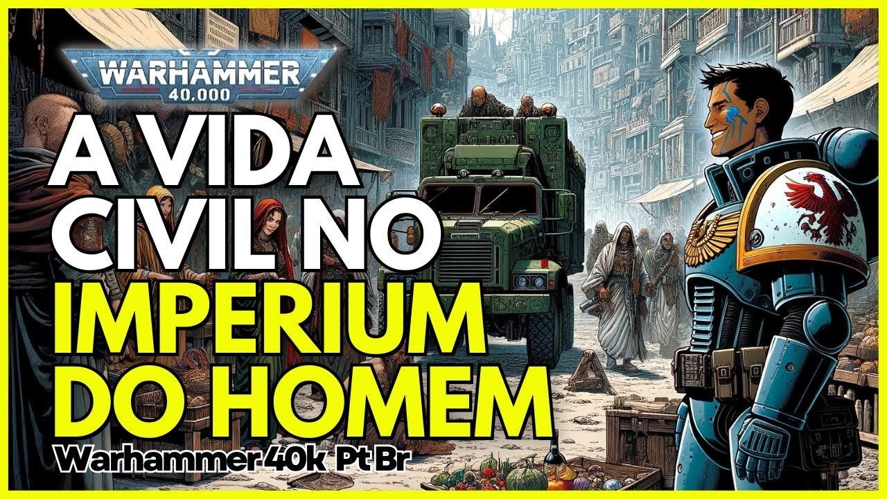 A Vida Cotidiana no Império do Homem de Warhammer 40K PtBr. #warhammer40k #40k