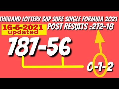 16-5-2021-Thailand 3upSure Single formula  2021