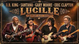 B.B. King • Santana • Gary Moore • Eric Clapton – Lucille 🎸 | King Of The Midnight Blues Tribute