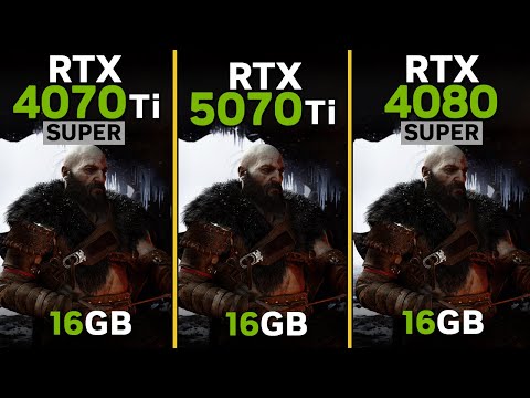 RTX 5070 Ti vs RTX 4070 Ti Super vs RTX 4080 Super | Ryzen 7 7800x3D | Tested in 15 games