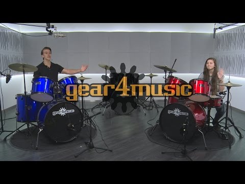BDK-1 Starter-Schlagzeug in voller Größe von Gear4music