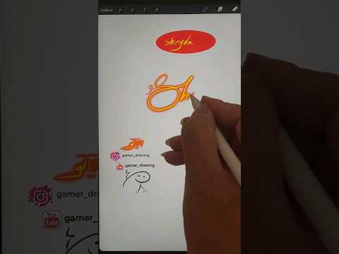 sheyda name ⚘️امضا با اسم شیدا @signature_man #short #shorts #shortvideo #امضا #signature #art