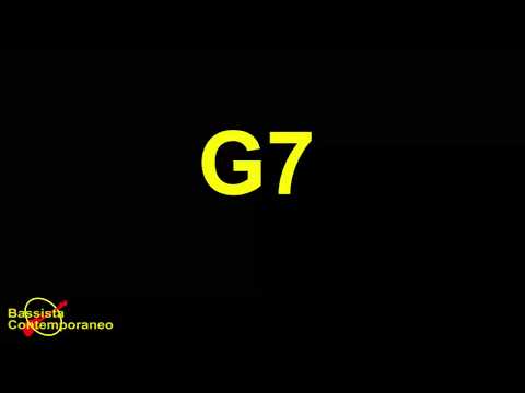 Backing track in G7 BASSLESS - Per creare un SOLO DI BASSO sull'accordo più importante del mondo