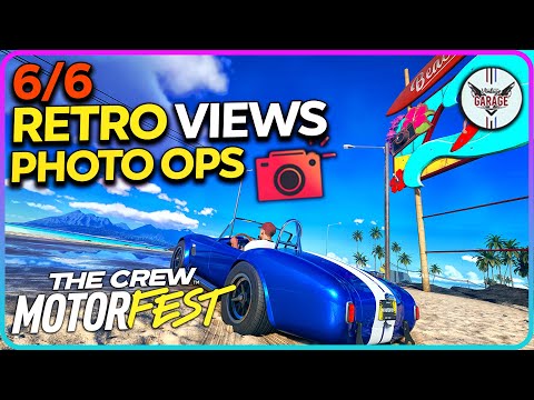 All Retro Views Photo Ops (Vintage Garage) Crew Motorfest