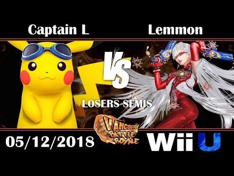 VBR Smash 4 Singles: Losers Semis - Captain L (Pikachu) vs Lemmon (Bayonetta)