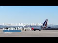 Emmanuel Macron en visite à Marseille