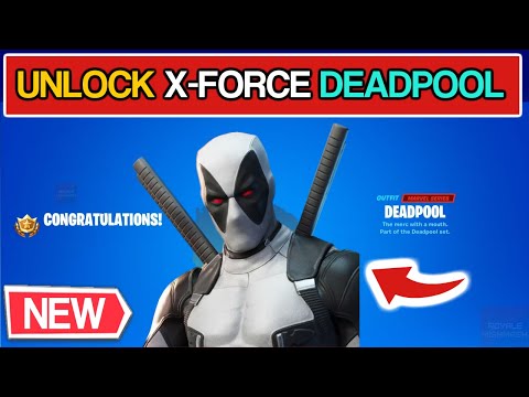 How to Get DEADPOOL X-FORCE SKIN in Fortnite (WEEK 9 Deadpool Guide)!