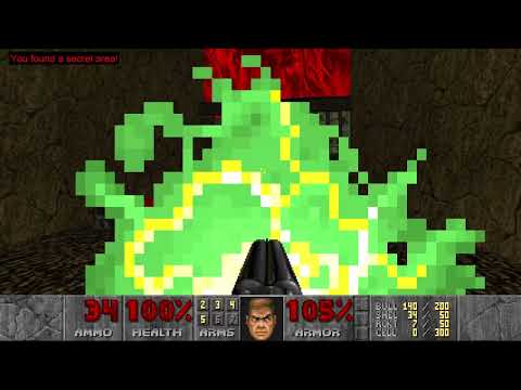 Doom 2 (2024): No Rest For The Living Level 4 100% Secrets Ultra-Violence