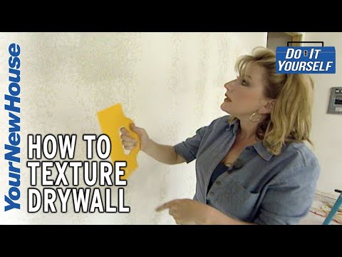 How to Texture a Wall (7 options) Do It Yourself