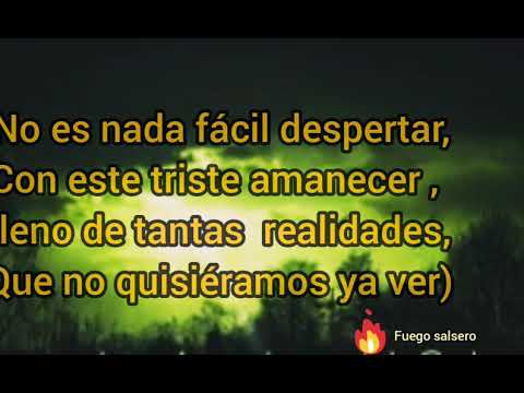 Triste realidad (letra) - domingo quiñones-