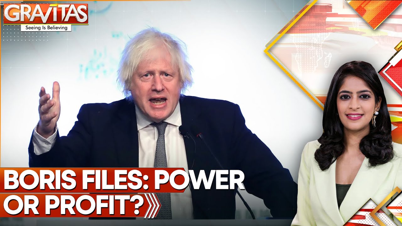 Boris Files: UK Ex-PM Accused Of Turning Office Into Profit | WION Gravitas