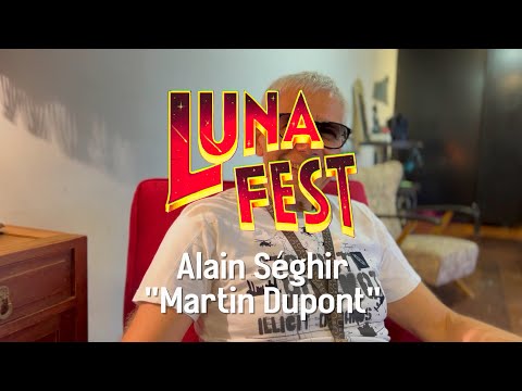 Interview with Alain Séghir from "Martin Dupont" @lunafestcoimbra  (19.08.2023)