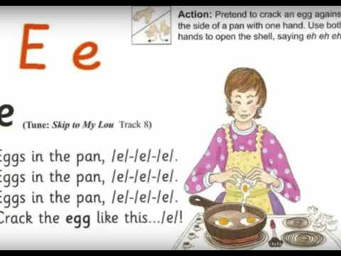 Jolly phonics e song |Go Kindergarten