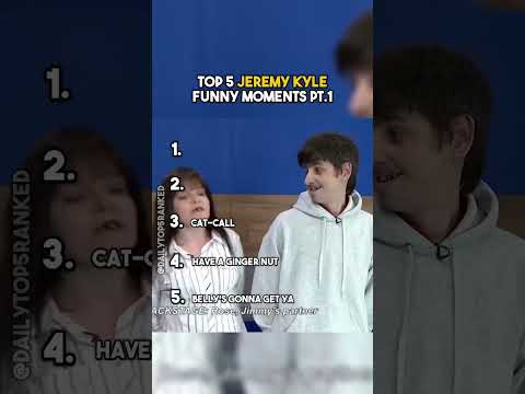 Top 5 Jeremy Kyle funny moments! #jeremykyle #itv #british #funny #top5