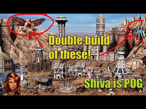 Jebus Outcast Duel - Stronghold is super cool with double builds! Heroes 3 Multiplayer