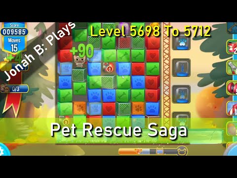 Pet Rescue Saga Level 5698 To 5712