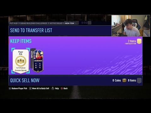futties ultimate champions upgrade blessed me...?