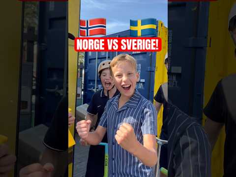 NORGE VS SVERIGE!🇳🇴🇸🇪