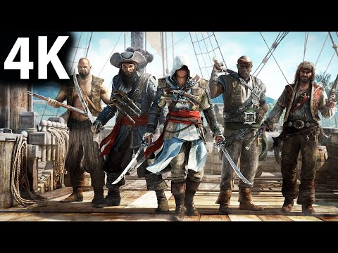Assassin's Creed 4 Black Flag Full Game Walkthrough - No Commentary (4K UHD)