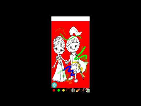 Coloring Princesses and Fairy