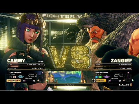 Street Fighter V - LightningSun vs zangief_bolado