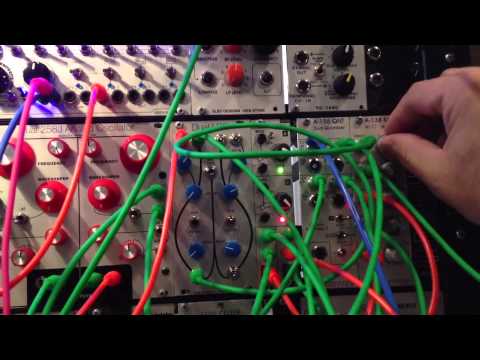 DRG demo with Ableton Live, KLEE, RLS and Modcan Touch.