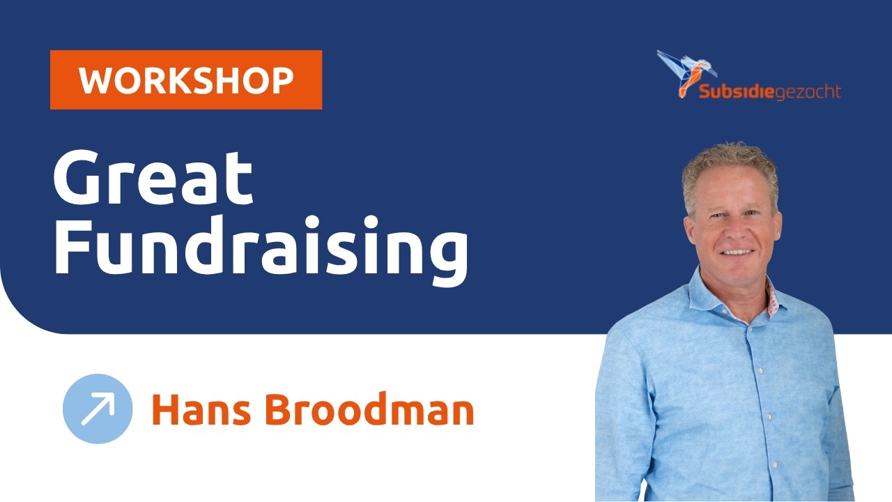 Workshop Great Fundraising
