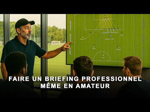 Comment préparer un briefing d’avant-match professionnel avec Exercices-de-Foot ⚽