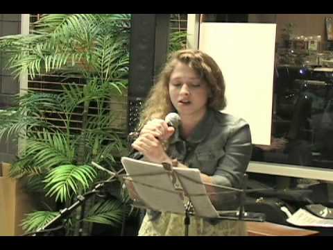 Allie singing a cover song 