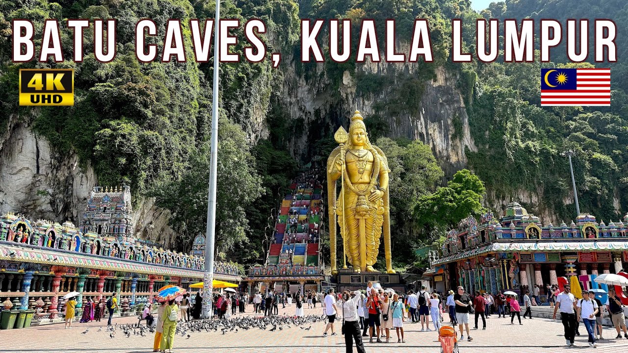 Explore the Batu Caves, Kuala Lumpur, Malaysia 🇲🇾 | Must Visit Place in KL | Only in 3 Minutes |