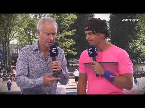 Rafa Impersonator with John McEnroe!