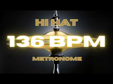 136 BPM - Hi Hat Metronome
