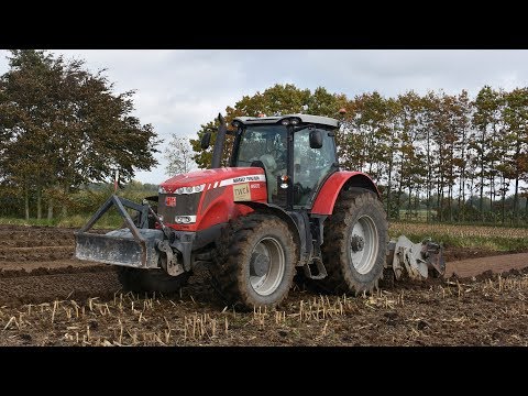 Massey Ferguson 8660 & FAE bosfrees - Loonw. Vereecke-De Cleene