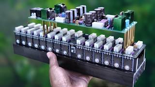 Download lagu Making a PCB Board with 14 Pairs of Transistors WITHOUT CABLE Connections #cbzproject mp3
