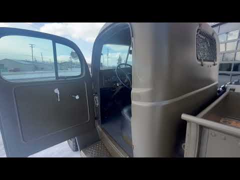 1941 Dodge Power Wagon WC12 1/2-ton 4x4 Interior