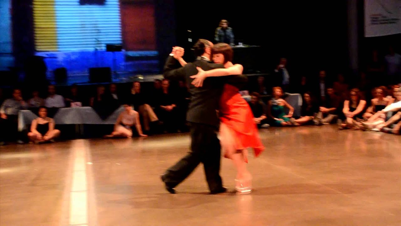 Gustavo Rosas y Gisela Natoli.Tango Dos Fracasos Firenze 2015