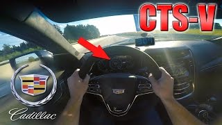 BRUTAL!!! 2016 Cadillac CTS-V (0-315 km/h) POV- Au