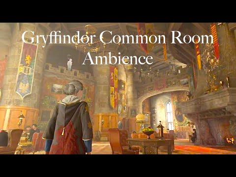 Exploring Gryffindor Common Room | Hogwarts Legacy Tour (ambience)