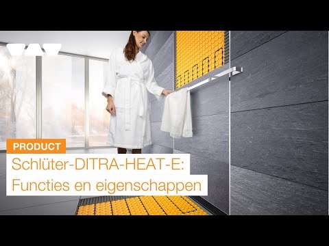 Schluter Ditra-Heat-E-Duo-S wand- en vloerverwarming WiFi - voor 3,8 m2