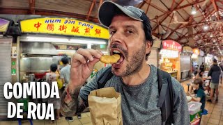 UM DIA INTEIRO PROVANDO COMIDA DE RUA EM SINGAPURA 🍲 🇸🇬