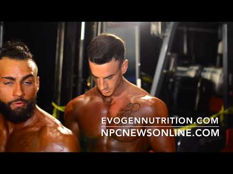 2017 NPC NATIONALS MEN'S PHYSIQUE BACKSTAGE PART 2