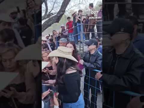 Angela Aguilar singing with Christian in Juchipila, Zacatecas #angelaaguilar #christiannodal #nodal