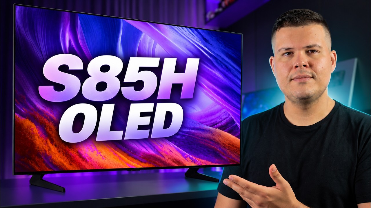 Miniatura da avaliação em vídeo de Smart TV Samsung Vision AI TV 48 OLED 4K S85H 2027