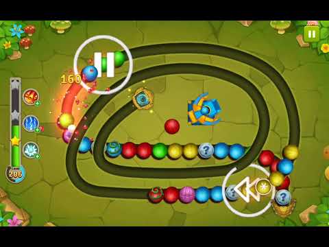 Jungle Marble Blast 3 Level 206