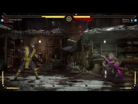 Footsies Sindel Vs Scorpion