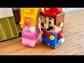 Lego Mario Runs Through The Pipes To Save Princess Peach From Bowser S Castle Legomario