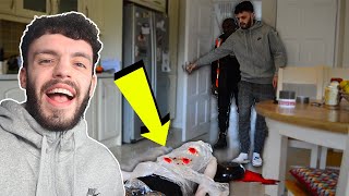 JUMPSCARING People with FAKE Dead Body (HE TRIED TO CALL POLICE!)