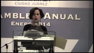 preview picture of video '45a Aasamblea anual COPARMEX con Denise Dresser, Ciudad Juárez parte 1'