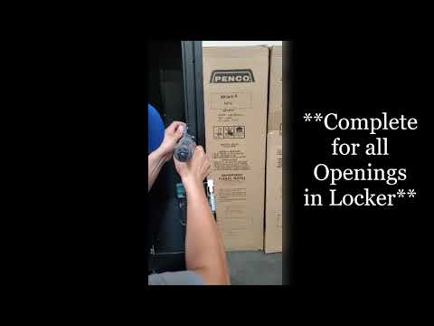 Installation of Combination Locks