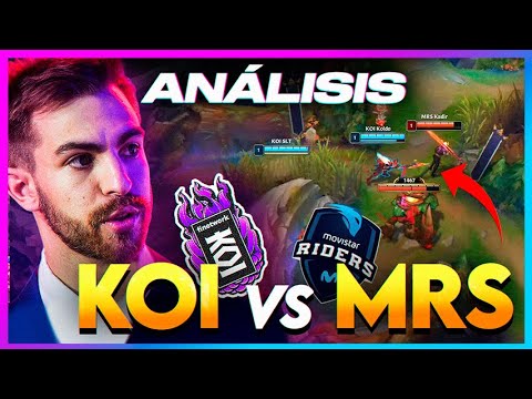 😳 PARTIDA DIFÍCIL para KOI | ANÁLISIS KOI vs MOVISTAR RIDERS | DRAFT Y JUGADAS EXPLICADAS al DETALLE